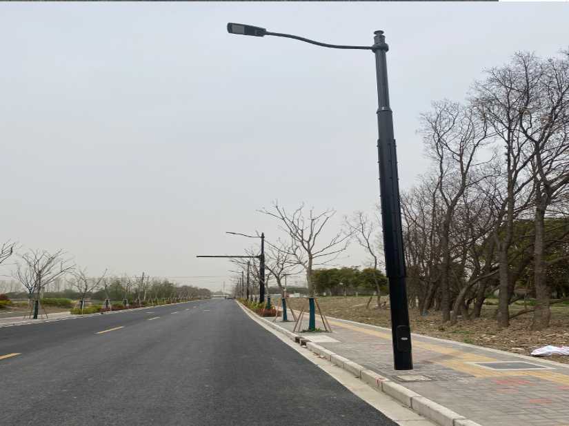 天河区上海综合杆 太阳能路灯工程